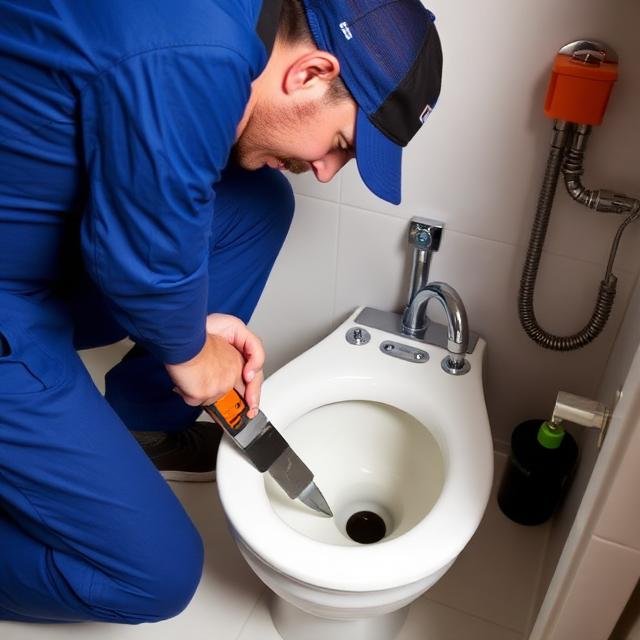 Desentupimento de vaso sanitário em Pirapora MG